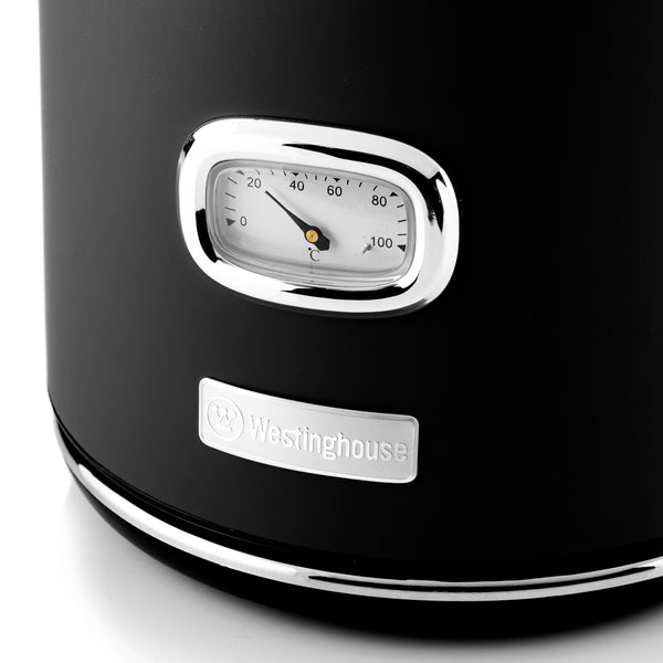 Westinghouse Retro Bouilloire - 1,7 litres - Noir