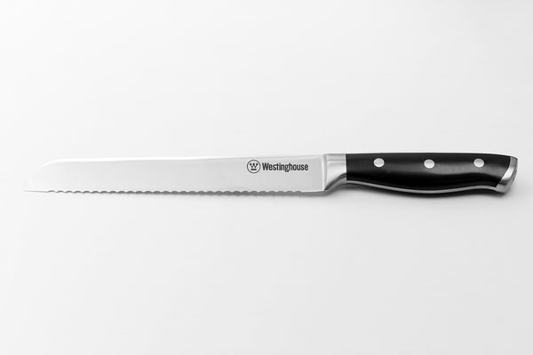 Westinghouse - Couteau à pain - Noir Acier Inoxydable