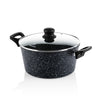 Westinghouse Cooking Pot 24 cm Black Marble