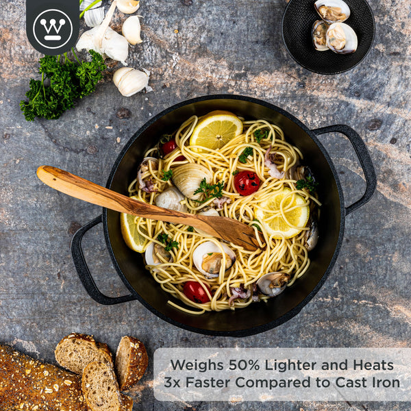 Westinghouse Performance Series Cacerola Induccion - 24 cm Cazuela Antiadherente - Nero