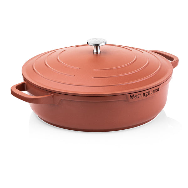 Westinghouse Performance Series Sauteuse 28cm Fonte d'Aluminium Poids Léger - Rouge
