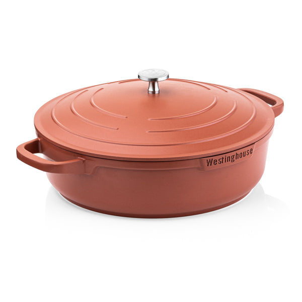 Westinghouse Performance Series Casseruola - 32 cm Padella Bassa - Rosso