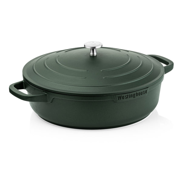 Westinghouse Performance Series Skillet Induction - Padella per sauté da 32 cm - Adatto al forno - Verde