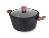 Westinghouse Cooking Pot 24 cm Black Marble Wood