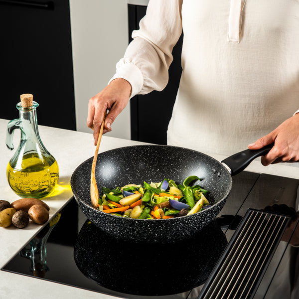 Westinghouse Wokpfanne 30 cm - Schwarze Marmor
