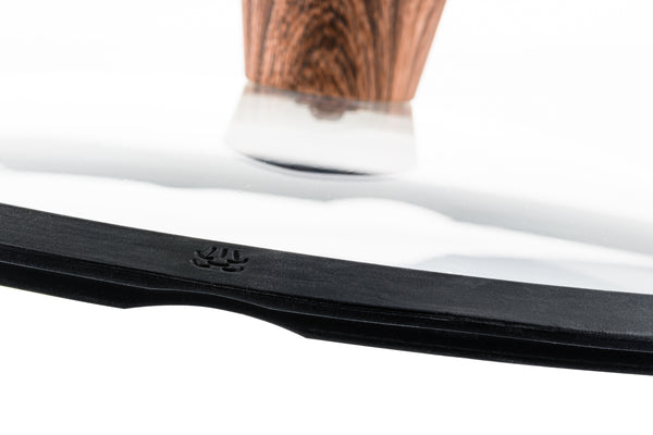 Westinghouse Padella Wok 30 cm Legno di Marmo Nero