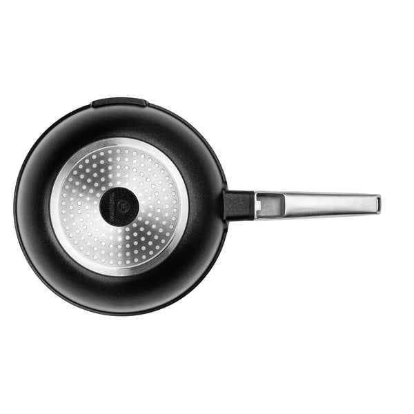 Westinghouse  Padella Wok - Wok da 28 cm con coperchio - Nero