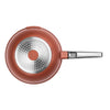 Westinghouse Performance Series Wok Pan Induction - 28cm Wok with Lid - Red