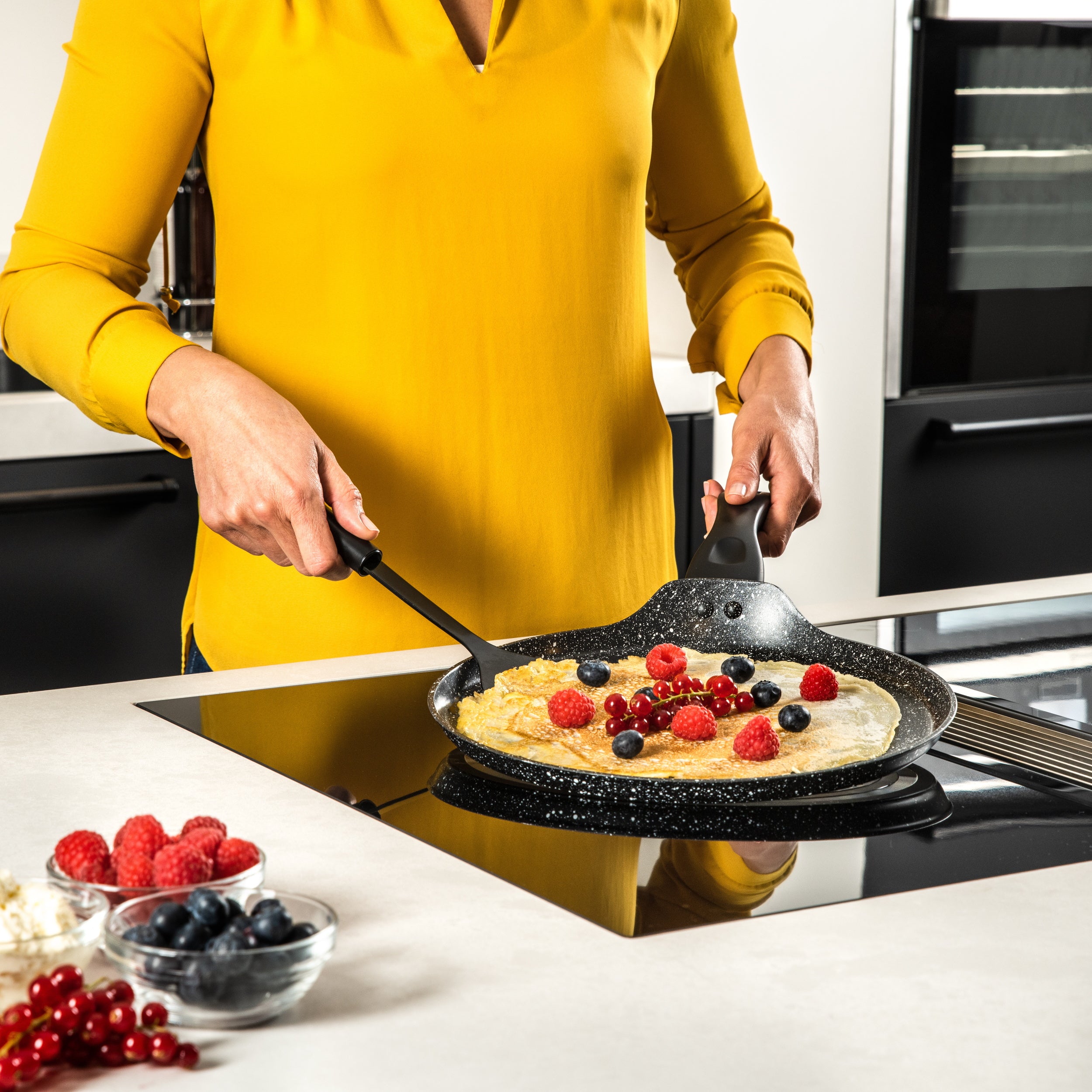 Westinghouse Padella per crepes a 7 fori 26 cm - Padella per omelette –  Megaprojects