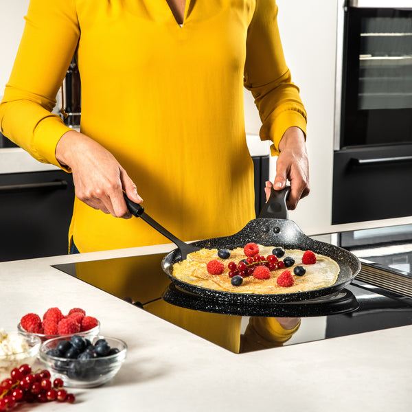 Westinghouse Poêle à crêpes 28 cm Noir Marbre 