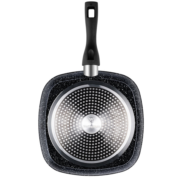 Westinghouse Grillpan 28 cm Zwart Marmer