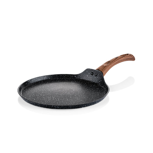 Westinghouse Padella per frittelle 28 cm - Legno di marmo nero