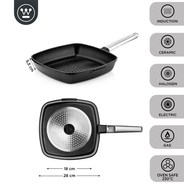 Performance Serie - Grillpan - Ø28cm - Black