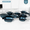 Westinghouse Performance Series Padella per grigliare 28 cm - Blu