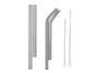 Stainless Steel Straw Set - 10pcs
