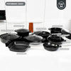Westinghouse Performance Series Saucepan Induction 18cm - Oven Suitable - Black