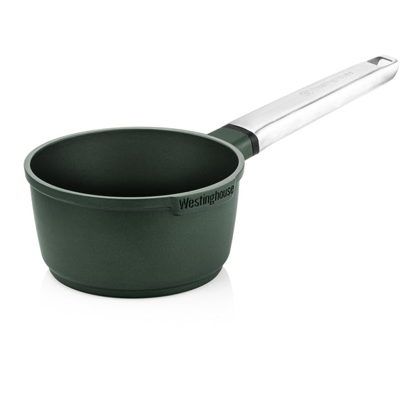 Westinghouse Performance Series Petite Casserole - 18cm Casseroles en Fonte d'Aluminium Poids Léger - Vert