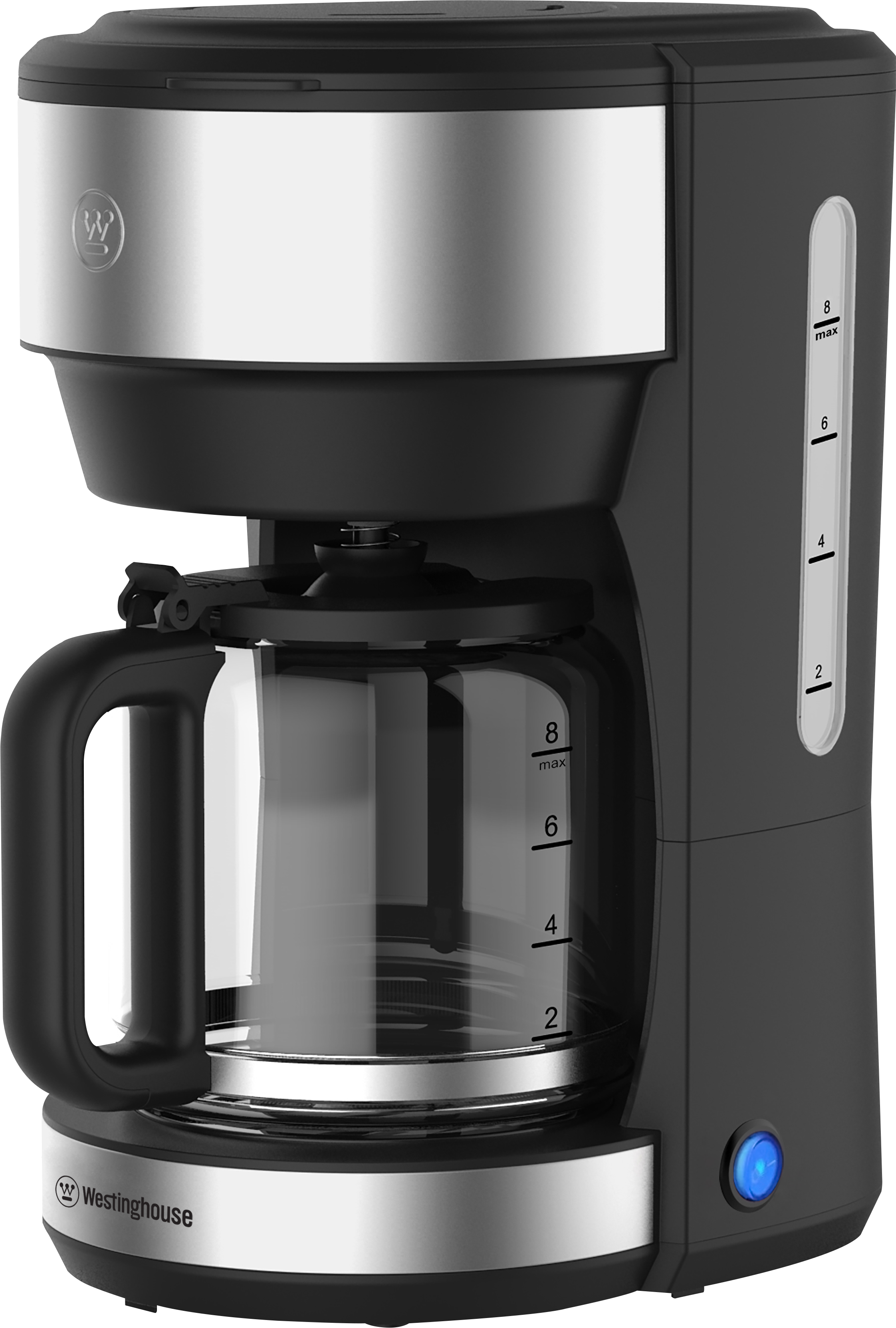 Westinghouse Basic 8-10 Cup Coffee Maker in Black