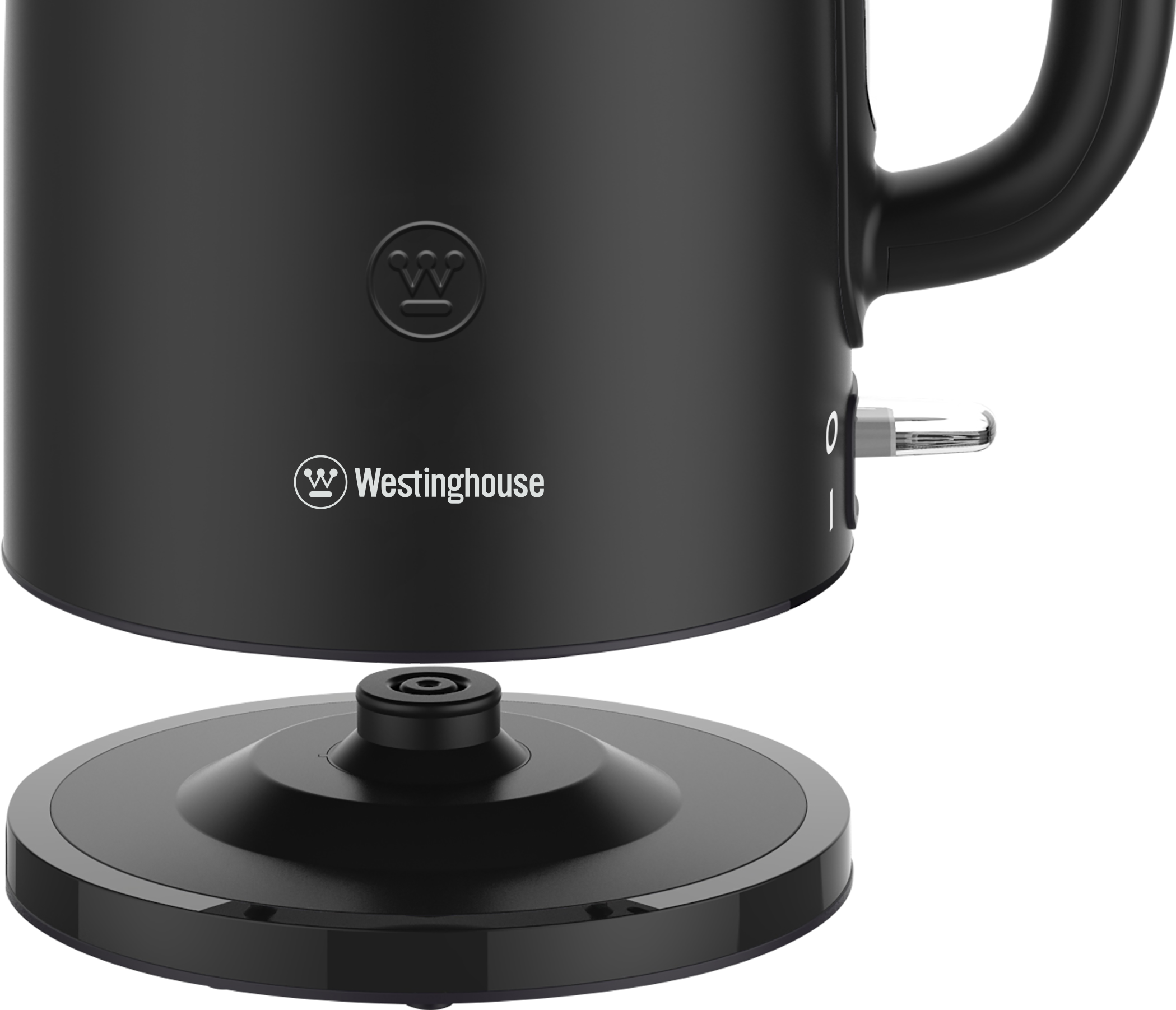 Clatronic WK 3576 - Hervidor de agua eléctrico, capacidad de 1,5 l, 2200 W,  color negro